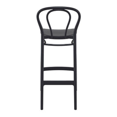 Victor High Bar Stool in Black