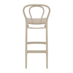 Victor High Bar Stool in Taupe