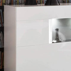 Sensis 84 Display Sideboard Cabinet in White High Gloss