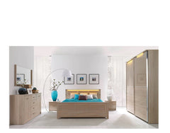 Cremona Wooden Wardrobe with 3 Sliding Doors - 270cm